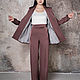 Women's suit with trousers evening elegant casual. Suits. IF YOU by VICTORIA CENCI. Online shopping on My Livemaster.  Фото №2