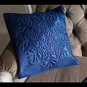 Для дома и интерьера handmade. Livemaster - original item Decorative quilted pillows set of two.. Handmade.