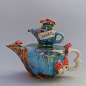 Посуда handmade. Livemaster - original item Teapot of Wonderland. Handmade.