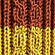 Order Long knitted scarf with fringe. marishino. Livemaster. . Scarves Фото №3