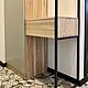 Wardrobe in the hallway made of solid ash. Cabinets. Custom furniture making U.LOFT. My Livemaster. Фото №4