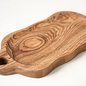 Посуда handmade. Livemaster - original item Ash wood meat Board, color 