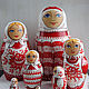 Matryoshka doll in Russian costume. Dolls1. Siberian decor. Online shopping on My Livemaster.  Фото №2