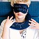 Подушка и маска для отдыха с индивидуальной вышивкой, Автомобильные сувениры, Иваново,  Фото №1