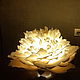 White Peony lamp night light, Nightlights, Tula,  Фото №1