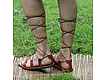 NEW!  Босоножки гладиаторы из кожи рыжие. Босоножки. Каторина Рукодельница HandMadeButik. Ярмарка Мастеров.  Фото №5