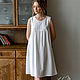 Order Cotton Flower nightgown made of Italian cambric. Delicate Clothing Store (Daria). Livemaster. . Nightdress Фото №3
