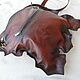 Leather bag maple leaf. Classic Bag. Innela- авторские кожаные сумки на заказ.. My Livemaster. Фото №5