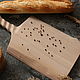 Cutting Board ' Pigtail'. Wood ash. Color Chalk. Cutting Boards. derevyannaya-masterskaya-yasen (yasen-wood). My Livemaster. Фото №4