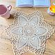 Christmas decorations: Felt Toys Figurines. Doilies. Kitchen. My Livemaster. Фото №7