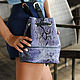 Purple Motive Python skin bag, Classic Bag, Moscow,  Фото №1