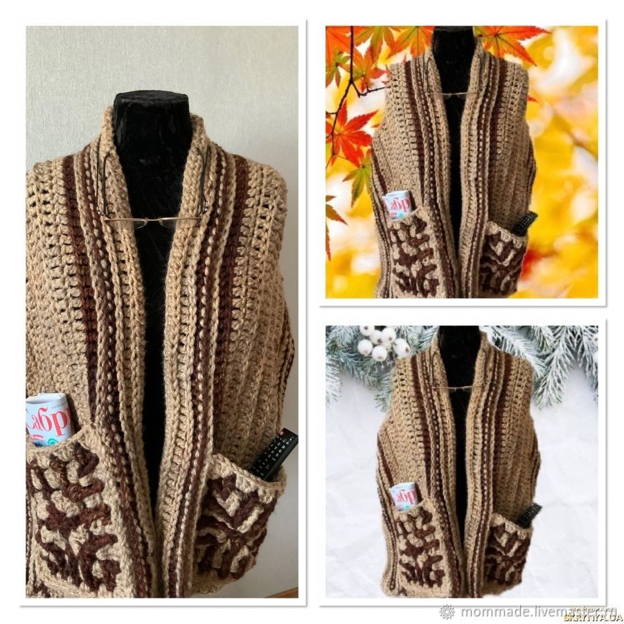 вязаный палантин с карманами. шарф с карманами спицами. палантин с карманами. шарф с карманами спицами для женщин. вязаный палантин с карманами.