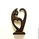 Wooden figurine ' Heart of the cat '. Figurines. Wooden cats-Alexander Savelyev. Online shopping on My Livemaster.  Фото №2