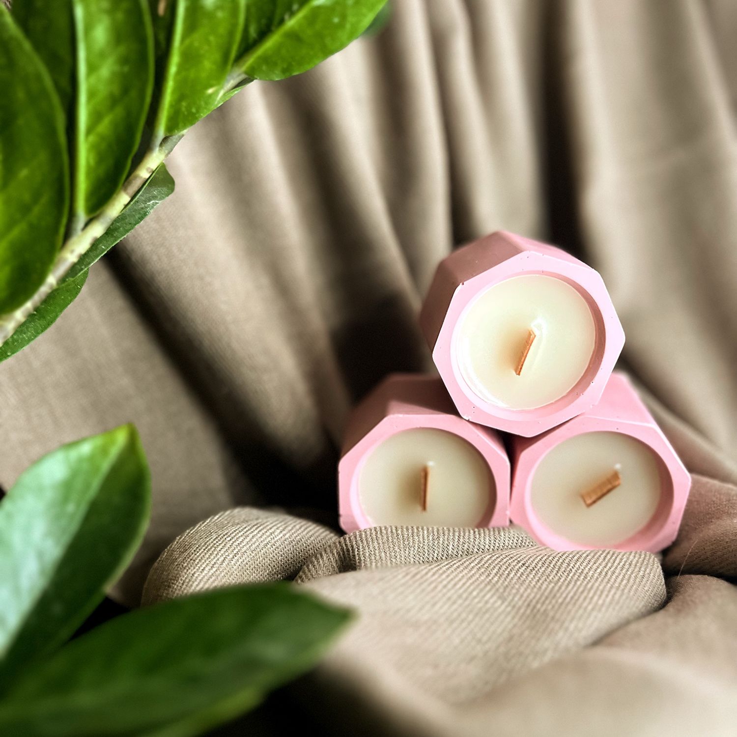 Гипсовые свечи с соевым воском в интернет-магазине Ярмарка Мастеров по ...