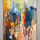 Заказать "Песнь Луны" абстрактный триптих. Николай (atmospher-paint). Ярмарка Мастеров. . Картины Фото №3