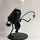 Table lamp 'Jolly fisherman'. Table lamps. 'Legkov. Metall atelier'. Online shopping on My Livemaster.  Фото №2