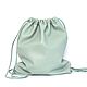 Mint Backpack Bag leather medium with Mint pocket, Backpacks, Moscow,  Фото №1