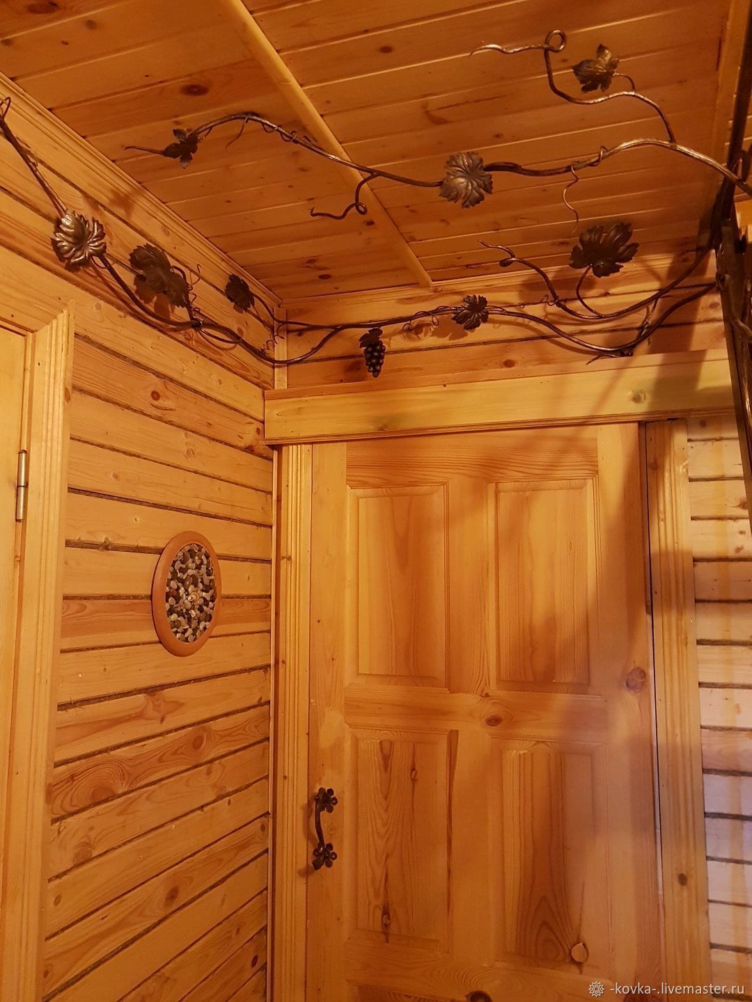 Деревянная лестница, кованые перила. лестница кованая – заказать на ...