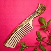 Сувениры и подарки handmade. Livemaster - original item Comb from Sapele Exotic. Handmade.