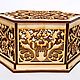 Шкатулка резная. Модель 1. Шкатулки. Amazinggifts. Ярмарка Мастеров.  Фото №6