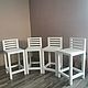 Sillas: Silla de Bar de estilo rural. Chairs. Joinery in Altai. Интернет-магазин Ярмарка Мастеров.  Фото №2