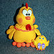 Order Family chicken. Nina Rogacheva 'North toy'. Livemaster. . Stuffed Toys Фото №3
