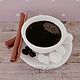 Мыло ручной работы Чашечка кофе/чая/молока/какао. Мыло. Алла (La savon aromatique). Интернет-магазин Ярмарка Мастеров.  Фото №2