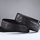 Genuine Ostrich leather Belt IMS3100B. Straps. CrocShop. Online shopping on My Livemaster.  Фото №2