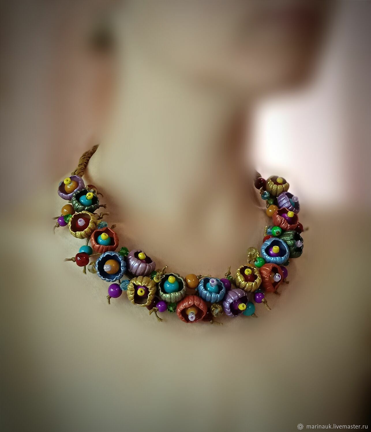 Милые бусики – купить на Ярмарке Мастеров – R1SNORU | Колье, Усть-Катав