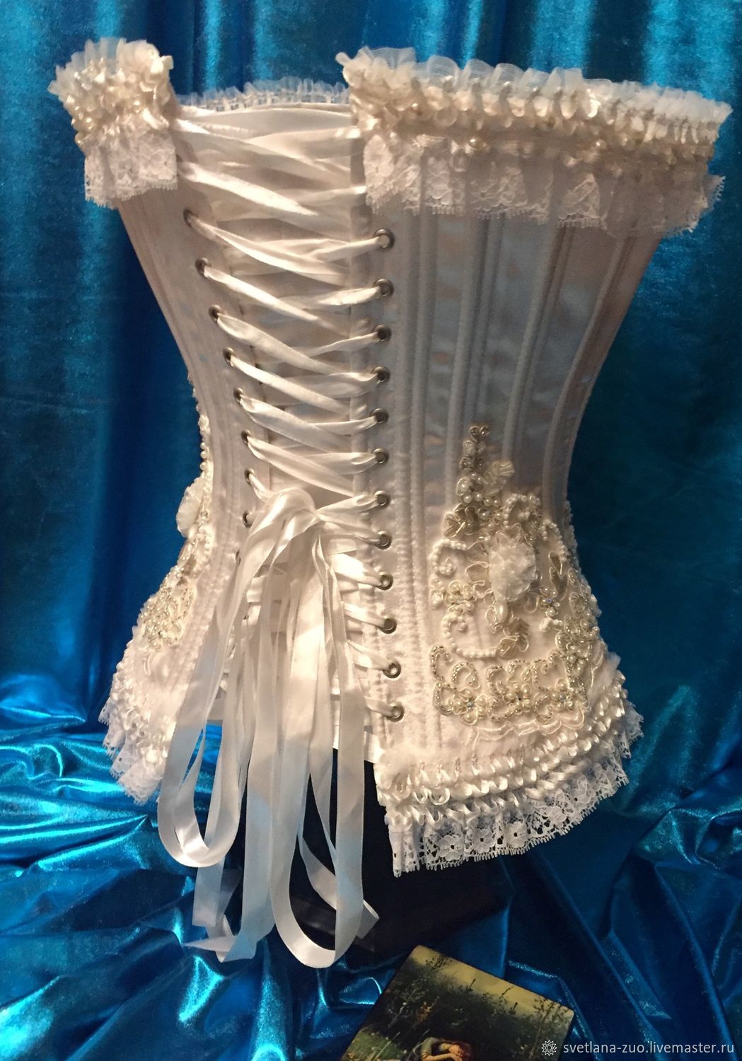 Корсеты: Корсет свадебный для невесты, ручная отделка – купить на ...