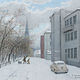 Painting reproduction Moscow, Petroverigsky pereulok, Artwork, Moscow,  Фото №1