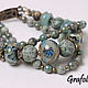 Bracelet from stones of Brittany, Bead bracelet, Moscow,  Фото №1