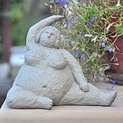 Дача и сад handmade. Livemaster - original item Ideal forms No. №12 figurine of a woman yoga pose abstraction. Handmade.