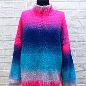 Пуловер женский "Бордо"