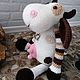 Cow Dora, interior soft toy. Stuffed Toys. The colorful world. My Livemaster. Фото №5