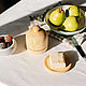 Siberian Cedar oil can for butter MS9, Dinnerware Sets, Novokuznetsk,  Фото №1