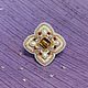 Order Brooch-the order of 'Byzantium'. PatinaBeadJewellery. Livemaster. . Brooches Фото №3