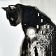 Картина с черной кошкой С любимыми не расставайтесь, Картины, Самара,  Фото №1