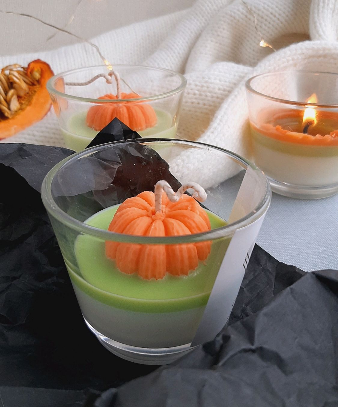 Соевая свеча ТЫКВА – купить на Ярмарке Мастеров – P8SV4RU | Свечи, Москва