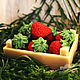 Souvenir handmade 'strawberry Box' soap set berry, Soap, Moscow,  Фото №1
