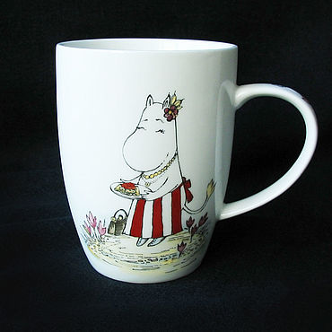 Посуда ручной работы. Ярмарка Мастеров - ручная работа Кружки серия "Moomin Любовь" Роспись фарфора. Handmade.
