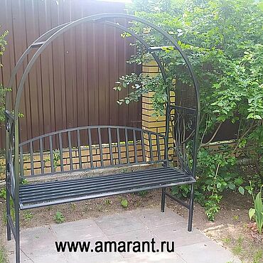 Дача и сад ручной работы. Ярмарка Мастеров - ручная работа Арка со скамьей "Аппераль". Handmade.