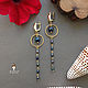 Elegant long pearl earrings stylish elegant. Earrings. Nefrit_biju. Online shopping on My Livemaster.  Фото №2