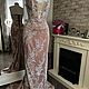  вечернее платье «Diana». Платья. Анна Смирнова (embroiderylinen). Ярмарка Мастеров.  Фото №4
