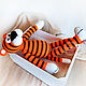 Master-class Knitted Toys Tiger Edgar. Knitting patterns. GALAtoys. My Livemaster. Фото №6