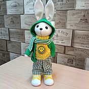 Куклы и игрушки handmade. Livemaster - original item Toy rabbit Max. Handmade.