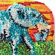 Elefante bordado hecho a Mano. Brooches. Textile art ruM aniraM. Интернет-магазин Ярмарка Мастеров.  Фото №2