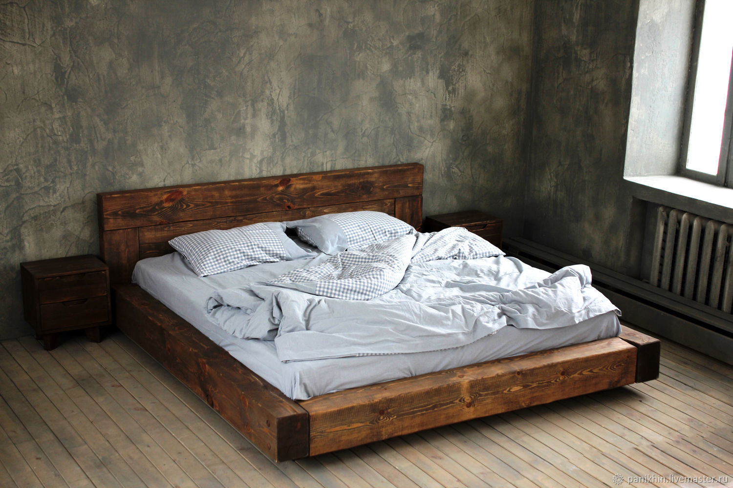 Как сделать деревянную кровать для дачи