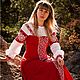 Сарафан "МАКОШЬ". Народные костюмы. Семейная  Мастерская  Ястребовых. Ярмарка Мастеров.  Фото №4