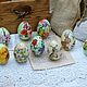 Order Basket Easter eggs flowers and chickens. Studio Villa-Oliva. Livemaster. . Easter souvenirs Фото №3